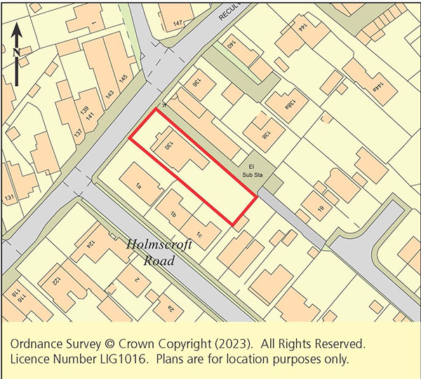 Lot: 129 - DETACHED BLOCK OF FOUR SELF-CONTAINED FLATS -